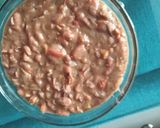 A picture of step 3 of Mexican Bean burrito.