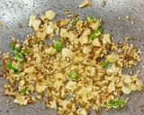 A picture of step 3 of Palak Raita.