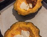 Foto del paso 4 de la receta: Zapallo Japonés relleno (vegetariano)