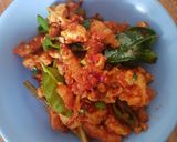 Foto langkah ke 7 dari resep Tumis tempe tahu sambal merah petay.