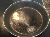 Wok de sesos con verduras