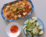 Hình bước làm 3 của món Đậu sốt cà chua