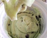 A picture of step 8 of Vickys Fresh Mint Ice Cream, GF DF EF SF NF Vegan.