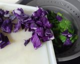 Foto del paso 6 de la receta: Ensalada de judías verdes multicolor 🤍🖤💜🧡💚❤️