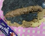 A picture of step 13 of Choco filled Biscuit Swiss Roll.
