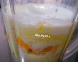 Hình bước làm 2 của món Mango Smoothies (Sinh tố xoài)