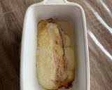 Une image de l'étape 3 de Banane au jambon blanc.