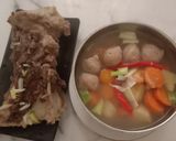 Foto langkah ke 4 dari resep Sup bakso tulang sapi.