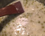 Gyors gluténmentes zöldborsófőzelék recept fázis 2 fotója