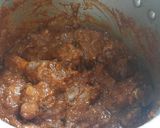 A picture of step 6 of Butter Chicken masala.