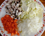 Foto del paso 2 de la receta: Arroz con verduras y champis