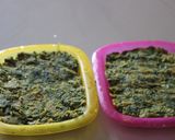 A picture of step 4 of Spinach-coriander fritters.