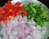 A picture of step 1 of 10-minutes Instant Suji Uttapam.
