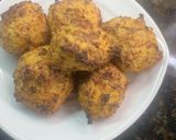 Foto del paso 1 de la receta: Bolitas de plátano con queso ricotta