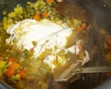 A picture of step 8 of Coconut Cream Vegetable Korma.