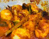Foto langkah ke 7 dari resep Ayam Telur Bumbu Rujak.