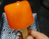 ऑरेंज आइस्क्रीम (orange ice cream recipe in Hindi) रेसिपी चरण 10 फोटो