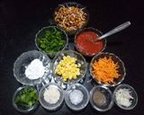 A picture of step 1 of Sprouted Chana & corn soup.