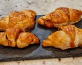 Foto del paso 5 de la receta Croissant de jamón York y queso mozzarella