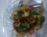 A picture of step 14 of Baked Ghughra chaat & Fried Ghughra.