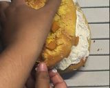 Foto langkah ke 8 dari resep Goguma Mammoth Bread.