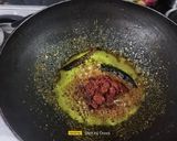 A picture of step 2 of Kathiyawadi Gathiya Ki Sabji.