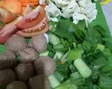Foto langkah ke 2 dari resep Sup Bola Tahu dan Bakso.