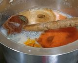 A picture of step 1 of Sattu Atta and Hung Curd Kadhi (satuche peeth aani chakkyachi kadhi).