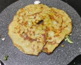 A picture of step 6 of Veggies Moog,urad dal omelette dosa.