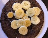 Foto del paso 2 de la receta: Panqueque fit de coco y cacao con banana y miel, una ricura saludable!