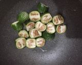 Foto langkah ke 2 dari resep Terong Teri Cabe Ijo.