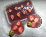 Foto langkah ke 8 dari resep Pudding Stroberi Coklat.