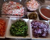 A picture of step 2 of Crab and Shrimp Ceviche.
