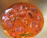 A picture of step 10 of Chena / Paneer Kofta Curry.