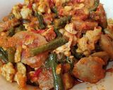 Foto langkah ke 4 dari resep Tumis kacang panjang+bakso+telor.