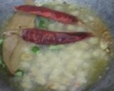 A picture of step 4 of Rajasthani Kadhi Pakora.