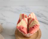 Foto langkah ke 5 dari resep Bolu Kukus Merah Putih.
