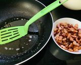 Spenótos-sonkás-tejszínes tészta recept fázis 2 fotója