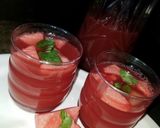 A picture of step 4 of Watermelon juice.