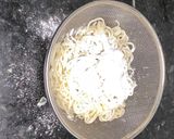 A picture of step 1 of Manchow Soup.