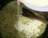 Foto del paso 3 de la receta: Fideos con salsa crema de hinojo puerro y cebolla