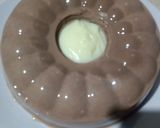Foto langkah ke 4 dari resep Puding susu cokelat.