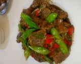 Foto langkah ke 7 dari resep Beef Black Pepper (Sapi Lada Hitam).