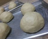 Foto langkah ke 3 dari resep Roti boy / roti o / mexican bun / roti stasiun (wannabe).