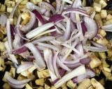 Une image de l'étape 3 de Salade d'aubergines et d'œufs.