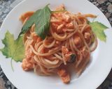 Foto del paso 3 de la receta Pasta con salmón y mozzarella