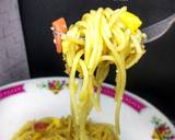 Spaghetti oglio telur sosis magiccom langkah memasak 5 foto