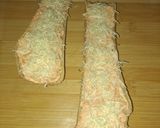 Une image de l'étape 3 de Baguettes pizza au poulet.