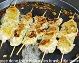 A picture of step 4 of Chicken malai tikka.