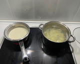 Foto del paso 2 de la receta: Volcán de patata con lava de queso y virutas de jamón